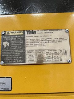 Used equipment: Yale MRW030E